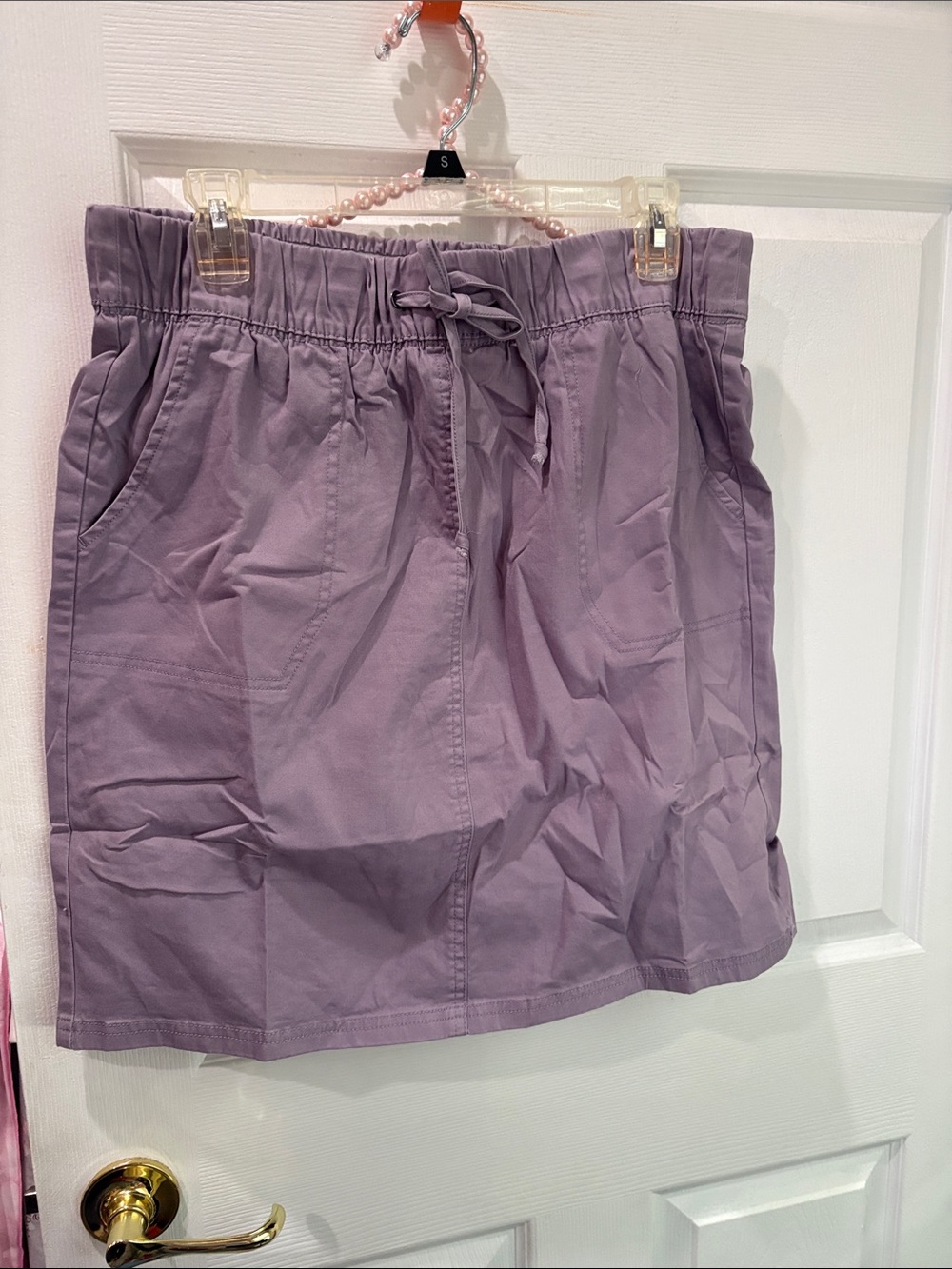 Denim and company lavender gray skort
